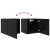 Dulap TV montat pe perete 8 pcs Stejar Negru 30,5 x 30 x 30 cm GartenMobel Dekor