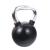 Kettlebell cauciucat 18 kg Sportmann cu mâner cromat ergonomic