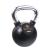 Kettlebell cauciucat 18 kg Sportmann cu mâner cromat ergonomic