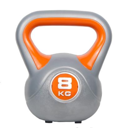 Gantera kettlebell 8 kg Sportmann cu maner ergonomic si baza stabila