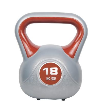 Gantera kettlebell Sportmann 18 kg cu maner ergonomic si baza stabila
