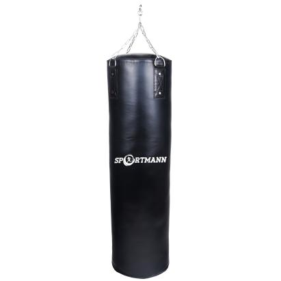 Sac de box Sportmann 40 kg din PVC, cu lant, pentru antrenament acasa