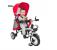 Tricicleta copii 10 in 1 Sportmann Egaleco, tip carucior, rosu