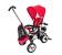 Tricicleta copii 10 in 1 Sportmann Egaleco, tip carucior, rosu