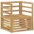 Canapea de exterior Lemn Solid de Acacia Alb GartenMobel Dekor