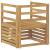 Canapea de exterior Lemn Solid de Acacia Alb GartenMobel Dekor