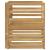 Canapea de exterior Lemn Solid de Acacia Alb GartenMobel Dekor