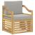 Canapea de exterior Poliester Alb GartenMobel Dekor