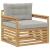 Canapea de exterior Poliester Alb GartenMobel Dekor