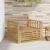 Canapea de exterior Lemn Solid de Acacia Alb GartenMobel Dekor