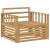 Canapea de exterior Lemn Solid de Acacia Alb GartenMobel Dekor