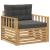 Canapea de exterior Poliester Alb GartenMobel Dekor