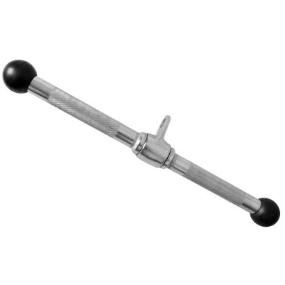 Bara dreapta fitness pentru scripete inSPORTline 45 cm din otel