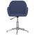 Scaun de birou pivotant, albastru, material textil GartenMobel Dekor