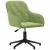 Scaun de birou pivotant, verde deschis, catifea GartenMobel Dekor