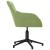 Scaun de birou pivotant, verde deschis, catifea GartenMobel Dekor