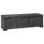Cutie de depozitare cu depozitare Negru 110 x 35 x 45 cm GartenMobel Dekor
