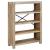 Bibliotecă cu 4 rafturi, 80x30x110 cm, lemn masiv de acacia GartenMobel Dekor