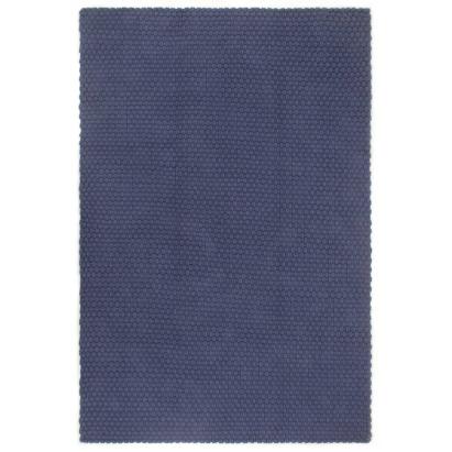 Covor dreptunghiular, bleumarin, 160x230 cm, bumbac GartenMobel Dekor
