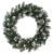 Coroniță de Crăciun cu becuri LED, verde, 60 cm, PVC GartenMobel Dekor