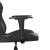 Scaun de gaming de masaj, negru, piele ecologică GartenMobel Dekor