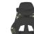 Scaun de gaming masaj/suport picioare negru/Camuflaj piele eco GartenMobel Dekor