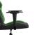 Scaun de gaming de masaj, negru și verde, piele ecologică GartenMobel Dekor