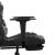 Scaun de gaming masaj/suport picioare negru/Camuflaj piele eco GartenMobel Dekor
