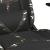 Scaun de gaming masaj/suport picioare negru/Camuflaj piele eco GartenMobel Dekor