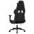 Scaun de gaming masaj/suport picioare negru/albastru piele eco GartenMobel Dekor