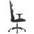 Scaun de gaming cu masaj, negru și albastru, material textil GartenMobel Dekor