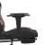 Scaun de gaming cu masaj/suport picioare, negru / taupe, textil GartenMobel Dekor