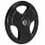 Disc greutate cauciucat HMS 20 kg, 51 mm, cu manere pentru bara olimpica