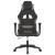 Scaun de gaming cu masaj, negru și taupe, material textil GartenMobel Dekor