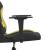 Scaun de gaming cu masaj, negru și verde deschis, textil GartenMobel Dekor