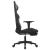 Scaun de gaming cu masaj/suport picioare, negru / taupe, textil GartenMobel Dekor