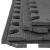 Covor protecție puzzle fitness HMS MP10, EVA 10 mm, 4 piese, negru