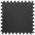 Covor protecție puzzle fitness HMS MP10, EVA 10 mm, 4 piese, negru