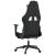 Scaun de gaming masaj/suport picioare negru/Camuflaj piele eco GartenMobel Dekor