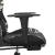 Scaun de gaming masaj/suport picioare negru/Camuflaj piele eco GartenMobel Dekor