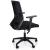 Scaun de birou ergonomic Nordhold 2701, negru, cu plasa si brate reglabile
