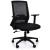 Scaun de birou ergonomic Nordhold 2701, negru, cu plasa si brate reglabile