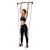Bara de exercitii cu corzi de rezistenta HMS DC30, 91 cm, pentru fitness
