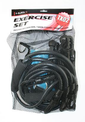 Set corzi de rezistenta HMS TX02 pentru fitness si antrenament acasa