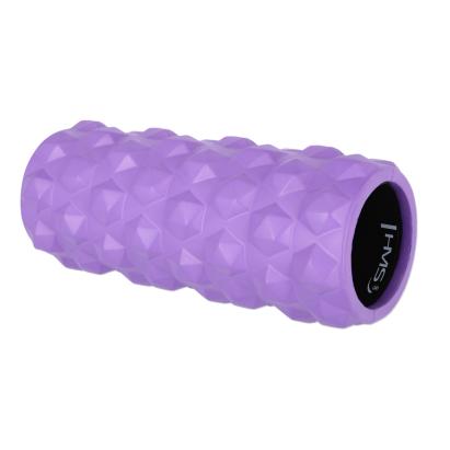 Cilindru yoga si masaj HMS FS107 mov, EVA, 31,5 cm