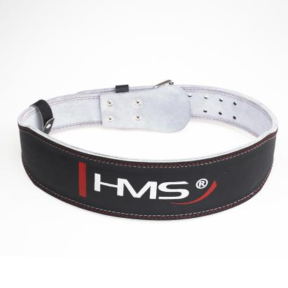 Centură pentru ridicare greutăți HMS PA3778, negru, piele naturală, mărimea S