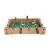 Masă de fotbal mini Table Top B7 din MDF, 51x31 cm, cu 12 jucători