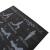 Saltea yoga antiderapanta Yogi Plan F27B, 173x61x0,6 cm, neagra