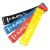 Bandă elastică fitness HMS GU04 roșie, rezistență 9-16 kg, 60 cm