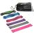 Set 6 benzi elastice fitness HMS GU04 & GU06 PRO, rezistențe variate